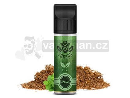 Příchuť TobGun S&V: Fresh (Tabák s mentolem) objem 10ml tabáková nálepka Kolek Q