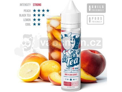 Příchuť Adam´s Vape S&V 10ml Peach Ice Tea