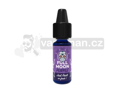 Příchuť Full Moon: Just Fruit Purple (Hroznové víno s jablkem) objem 10ml tabáková nálepka Kolek Q