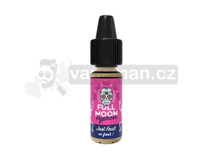 Příchuť Full Moon: Just Fruit Hypnose (Sladká cukrová vata s violkou a bobulemi) objem 10ml tabáková nálepka Kolek Q