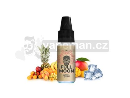 Příchuť Full Moon: Fullmoon Gold (Chladivé mango a ananas) objem 10ml tabáková nálepka Kolek Q