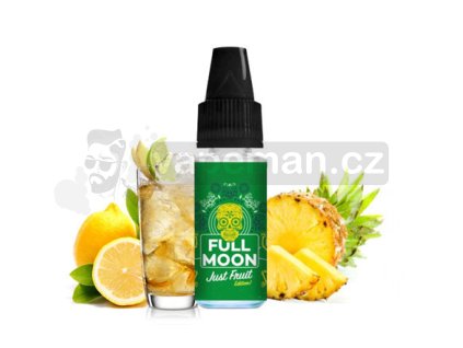 Příchuť Full Moon: Just Fruit Green (Ananas, zázvor a citrusy) objem 10ml tabáková nálepka Kolek Q