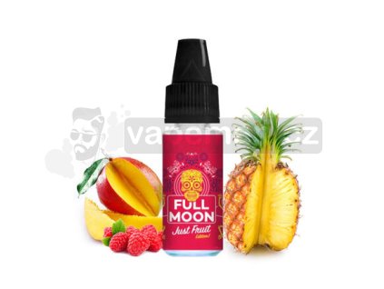 Příchuť Full Moon: Just Fruit Red (Ananas, mango a bobulovité plody) objem 10ml tabáková nálepka Kolek Q