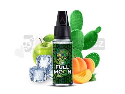 Příchuť Full Moon: Eden Adam (Broskev, jablko a kaktus s ledem) objem 10ml tabáková nálepka Kolek Q