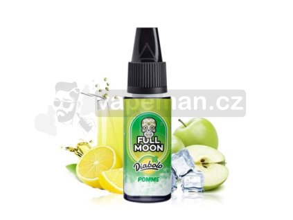 Příchuť Full Moon: Diabolo Apple (Jablečná limonáda) objem 10ml tabáková nálepka Kolek Q