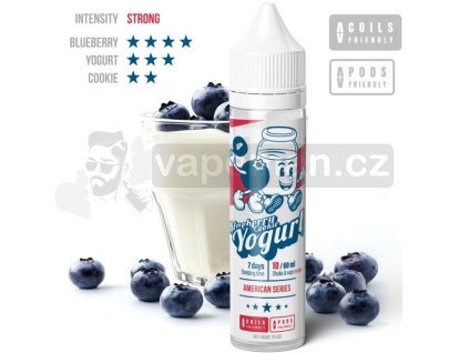 Příchuť Adam´s Vape S&V 10ml Blueberry Cookie Yogurt