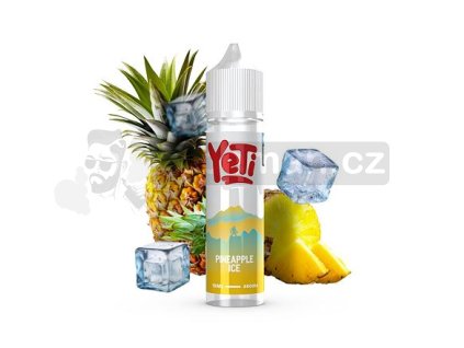 Příchuť Yeti Summit Series S&V: Pineapple Ice (Ledový ananas) objem 10ml tabáková nálepka Kolek Q