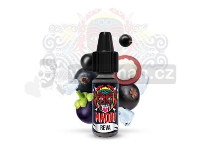 Příchuť Maori: Reva (Mangosteen & černý rybíz) objem 10ml tabáková nálepka Kolek Q