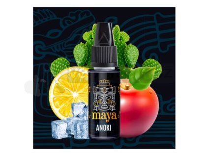 Příchuť Maya: Anoki (Jablko, citron a kaktus) objem 10ml tabáková nálepka Kolek Q