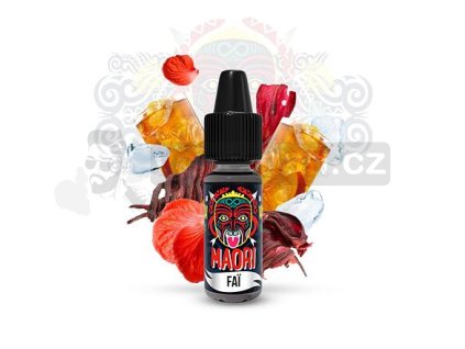 Příchuť Maori: Fai (Ledový čaj s ibiškem) objem 10ml tabáková nálepka Kolek Q