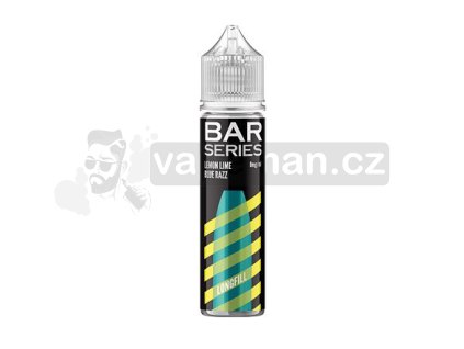 Příchuť Bar Series S&V: Lemon Lime Blue Razz (Citron, limetka a modrá malina) objem 10ml tabáková nálepka Kolek Q