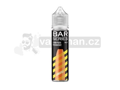 Příchuť Bar Series S&V: Lemon Peach Passionfruit (Citron, broskev a marakuja) objem 10ml tabáková nálepka Kolek Q