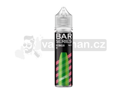 Příchuť Bar Series S&V: Watermelon Ice (Ledový vodní meloun) objem 10ml tabáková nálepka Kolek Q