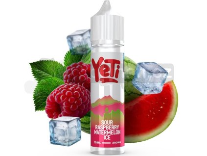 Příchuť Yeti Summit Series S&V 10ml Sour Raspberry Watermelon Ice (Ledový meloun s malinou)