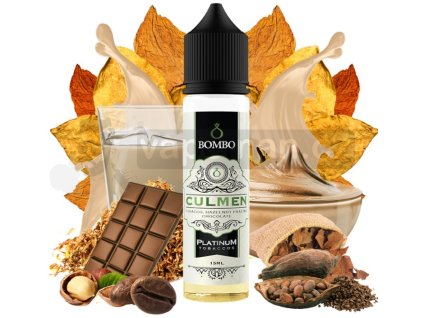 Příchuť Bombo Platinum Tobaccos S&V 15ml Culmen (Tabák s pralinkou, čokoládou a irským krémem)