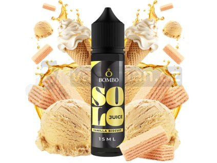 Příchuť Bombo Solo Juice S&V 15ml Vanilla Biscuit (Vanilková sušenka)