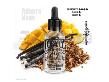 Příchuť Adams Vape S&V: Grand Tobacco objem 10ml tabáková nálepka Kolek Q