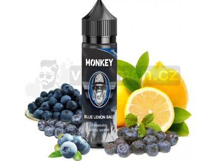 Příchuť MONKEY liquid S&V Blue Lemon Ball 10ml