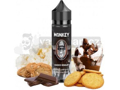 Příchuť MONKEY liquid S&V Choco Bisquit 10ml