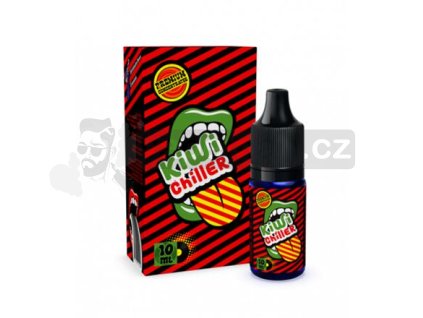 Příchuť Big Mouth: Kiwi Chiller (Kiwi a vodní meloun) objem 10ml tabáková nálepka Kolek Q