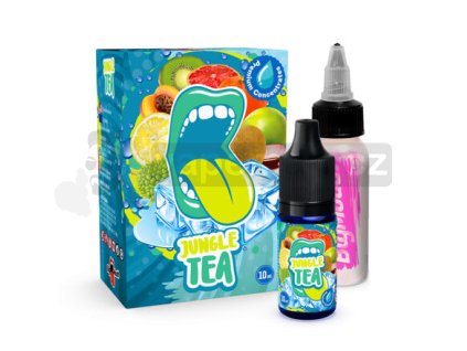 Příchuť Big Mouth: Jungle Tea (Vychlazený ovocný čaj) objem 10ml tabáková nálepka Kolek Q