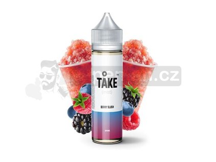 Příchuť ProVape Take Mist S&V: Berry Slush (Bobulovitá ledová tříšť) objem 10ml tabáková nálepka Kolek Q