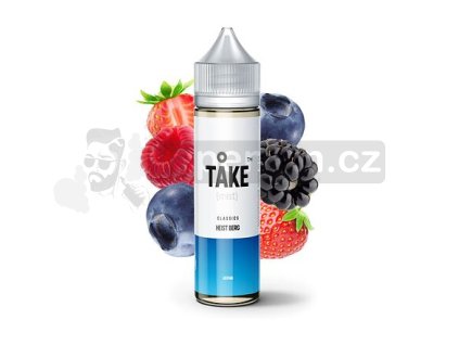 Příchuť ProVape Take Mist S&V: Heist Berg (Osvěžující ovocná směs) objem 10ml tabáková nálepka Kolek Q
