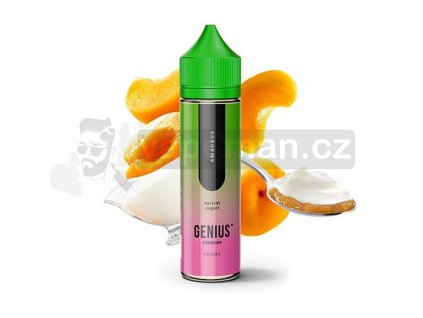 Příchuť ProVape Genius S&V: Amadeus (Meruňkový jogurt) objem 10ml tabáková nálepka Kolek Q
