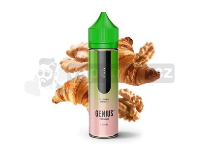 Příchuť ProVape Genius S&V: Stark (Croissant s vlašskými ořechy) objem 10ml tabáková nálepka Kolek Q