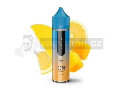 Příchuť ProVape Icons S&V: Rock Star (Mango a citrusy) objem 10ml tabáková nálepka Kolek Q