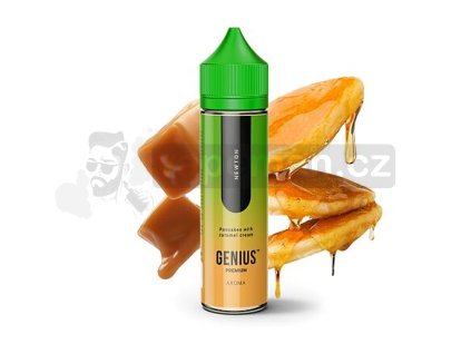 Příchuť ProVape Genius S&V: Newton (Palačinky s karamelem) objem 10ml tabáková nálepka Kolek Q