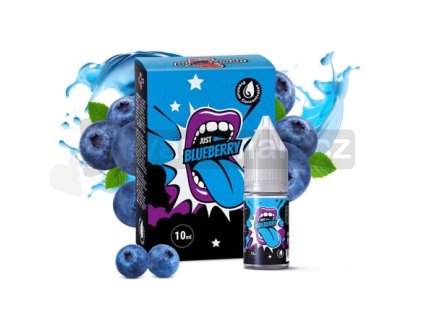 Příchuť Big Mouth: Just Blueberry (Borůvka) objem 10ml tabáková nálepka Kolek Q
