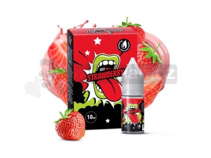Příchuť Big Mouth: Just Strawberry (Jahoda) objem 10ml tabáková nálepka Kolek Q