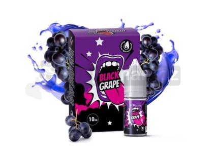 Příchuť Big Mouth: Just Black Grape (Hroznové víno) objem 10ml tabáková nálepka Kolek Q