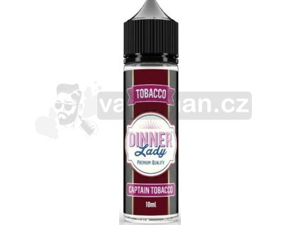 Příchuť Dinner Lady S&V Tobacco 10ml Captain Tobacco