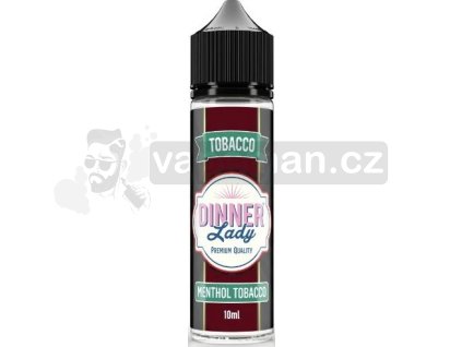 Příchuť Dinner Lady S&V Tobacco 10ml Menthol Tobacco