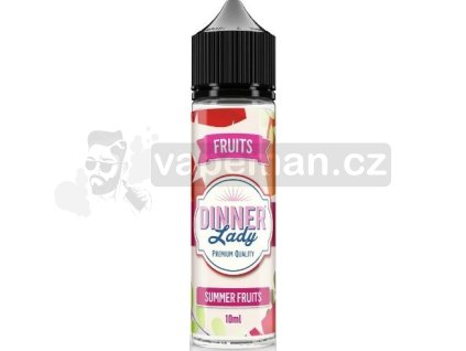 Příchuť Dinner Lady S&V Fruits 10ml Summer Fruit