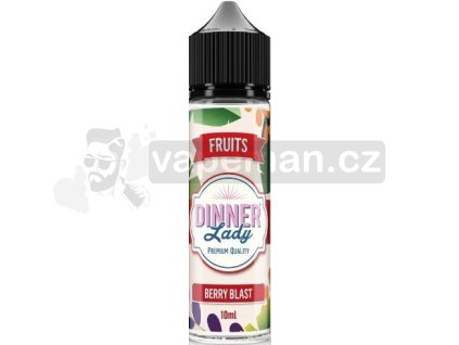 Příchuť Dinner Lady S&V Fruits 10ml Berry Blast