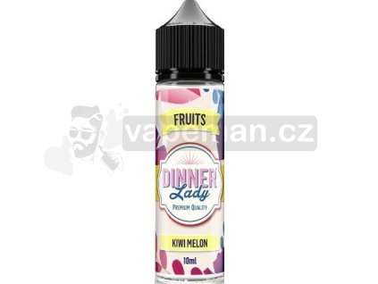 Příchuť Dinner Lady S&V Fruits 10ml Kiwi Melon