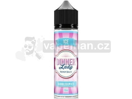 Příchuť Dinner Lady S&V Ice 10ml Bubblegum Ice