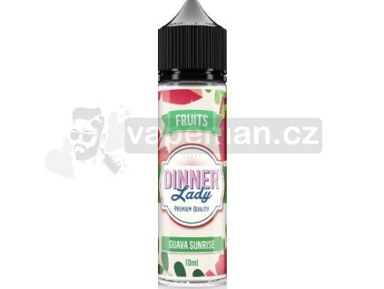 Příchuť Dinner Lady S&V Fruits 10ml Guava Sunrise