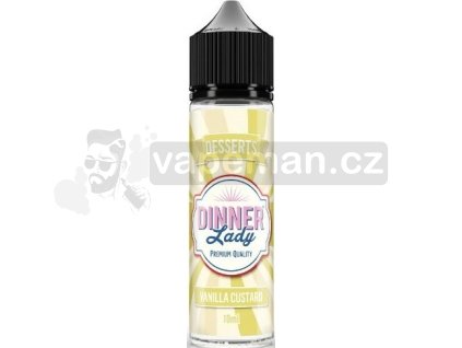 Příchuť Dinner Lady S&V Desert 10ml Vanilla Custard