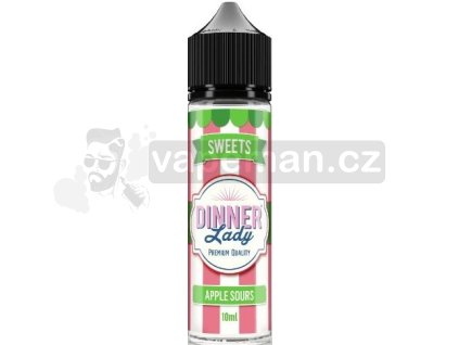 Příchuť Dinner Lady S&V Sweets 10ml Apple Sours