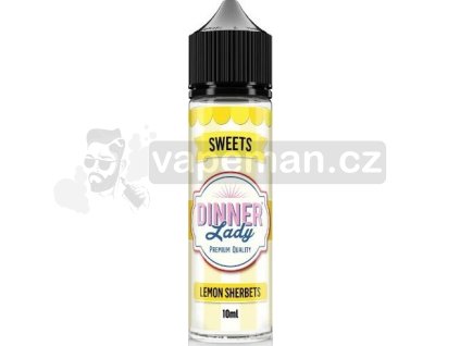 Příchuť Dinner Lady S&V Sweets 10ml Lemon Sherbet