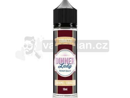 Příchuť Dinner Lady S&V Tobacco 10ml Caramel Tobacco