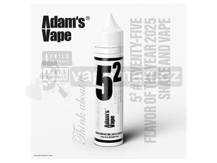 Příchuť Adam's Vape S&V: 25 objem 10ml tabáková nálepka Kolek Q