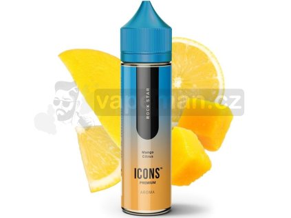 Příchuť ProVape Icons S&V 10ml: Rock Star (Mango a citrusy)