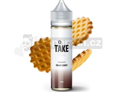 Příchuť ProVape Take Mist S&V 10ml: Creamy Cookies (Kakaové sušenky s krémem)
