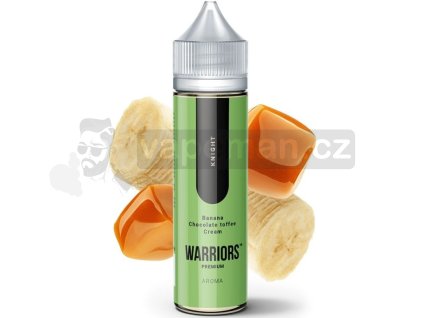 Příchuť ProVape Warriors S&V 10ml: Knight (Banán, čokoládová karamela, smetana)