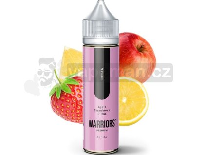 Příchuť ProVape Warriors S&V 10ml: Ninja (Jablko, jahoda, citrusy)